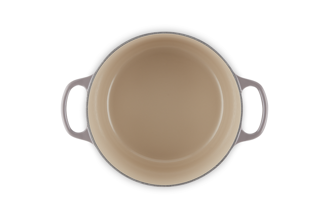 Le Creuset Cast Iron Signature Deep Round Casserole 24cm FlintFlint image number 5