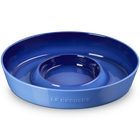 Stoneware Chip and Dip PlatterAzure Blue image number 2