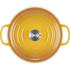 Le Creuset Cast Iron Signature Round Casserole 26cm NectarNectar image number 5