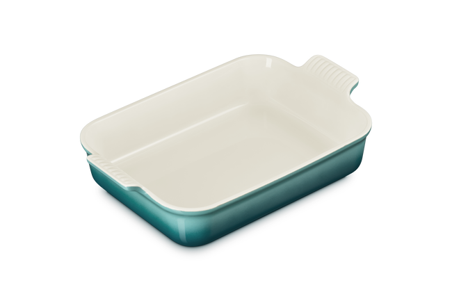 Le Creuset Stoneware Rectangular Dish Heritage 32cm RivieraRiviera image number 5