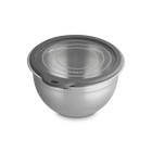 Le Creuset Stainless Steel Mixing Bowl with Glass Lid 23cm image number 2