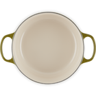 Le Creuset Cast Iron Signature Round Casserole 26cm OliveOlive image number 5