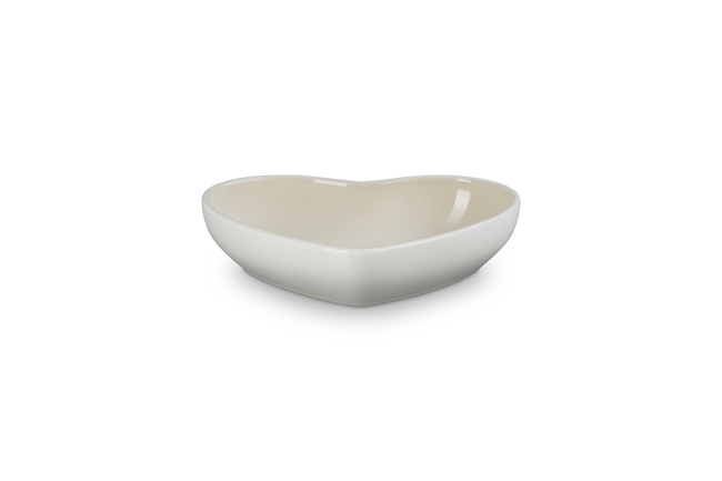 Le Creuset Stoneware Heart Bowl 650ml MeringueMeringue image number 2