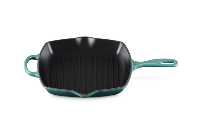 Le Creuset Cast Iron Signature Square Skillet Grill 26cm RivieraRiviera image number 3