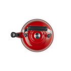 Le Creuset Whistling Teakettle with Stainless Steel Knob 1.6L CeriseCerise image number 4
