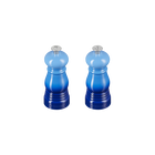 Le Creuset Mini Salt & Pepper Mill Set 11cm Azure BlueAzure Blue image number 6