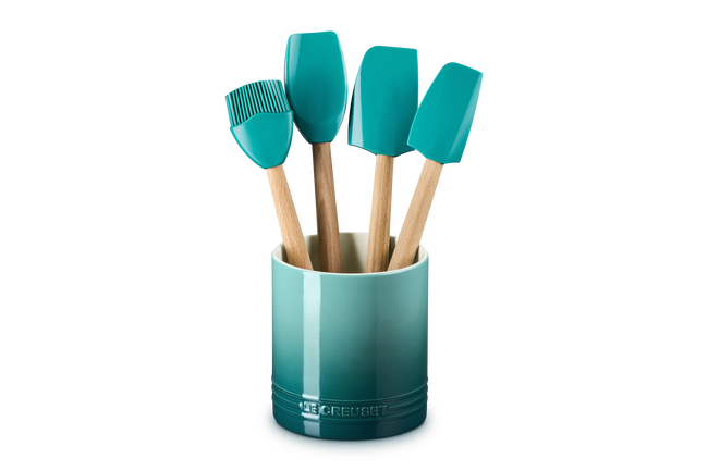 Le Creuset Stoneware Signature 5-Piece Utensil Set image number 1