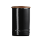 Le Creuset Signature Storage Jar with Wooden Lid 770ml OnyxOnyx image number 3