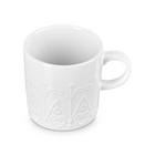 Le Creuset Stoneware Mug 350ml L'Etoile Relief WhiteWhite image number 2