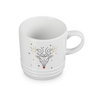 Le Creuset Stoneware Noel London Mug Rudolph 350ml White image number 2