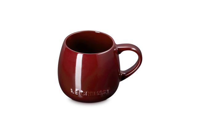 Le Creuset Stoneware Coupe Mug 320ml GarnetGarnet image number 2