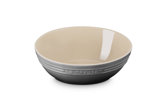 Le Creuset Stoneware Oval Serving Bowl 3.2L FlintFlint image number 2