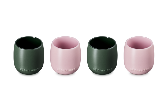 Le Creuset Serenity Stoneware Tumblers Set of 4 For&ecirc;t & Sugar PinkFor&ecirc;t & Sugar Pink image number 3
