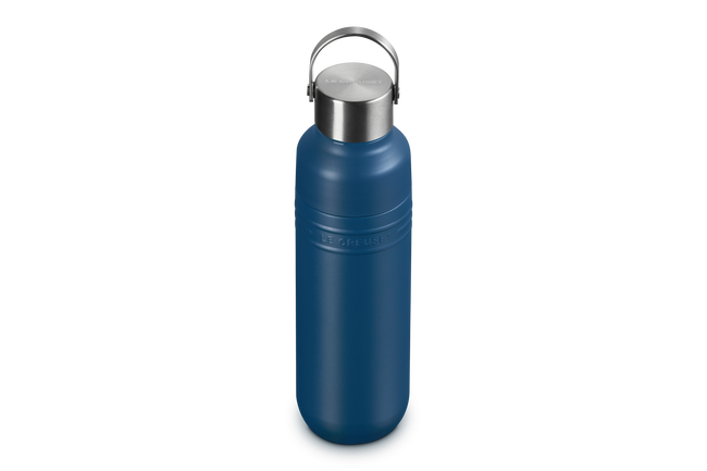 Le Creuset On The Go Insulated Water Bottle 500ml Deep TealDeep Teal image number 3