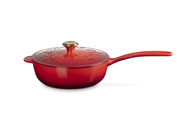 Le Creuset Cast Iron Classic Holly Saucier 21cm image number 1