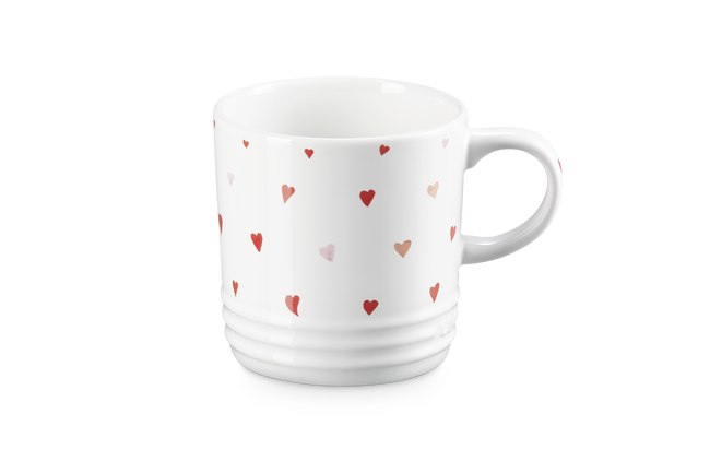 Le Creuset Stoneware Heart London Mug 350ml White image number 1