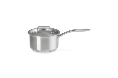 Essential 3-ply Stainless Steel 16cm Saucepan with Lid