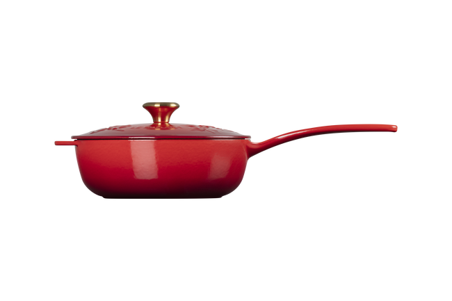 Le Creuset Cast Iron Classic Holly Saucier 21cm image number 7