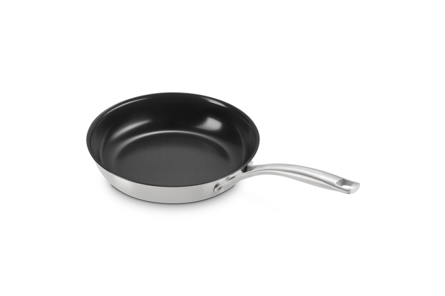 Essential 3-ply Stainless Steel 24cm Frying Pan Non-Stick image number 5