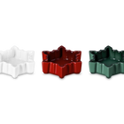 Le Creuset Stoneware Set of 3 Snowflake Mini Dishes image number 2