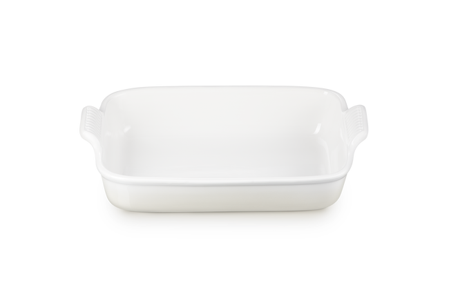 Le Creuset Stoneware Rectangular Dish Heritage 32cm MeringueMeringue image number 5