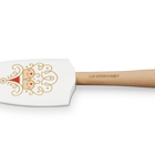 Le Creuset Silicone Craft Medium Spatula Santa Decal White image number 2