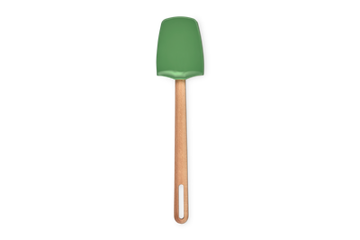 Signature Silicone Large Spatula Spoon Bamboo