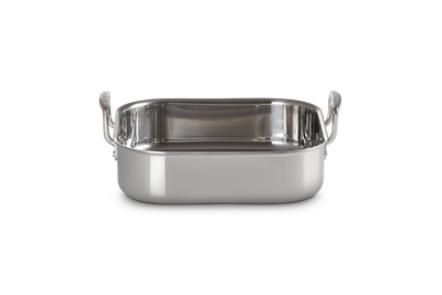 Le Creuset 3-ply Stainless Steel Square Roaster 26cm