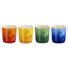 Stoneware Rainbow Set of 6 Vancouver Cappuccino Mugs image number 2