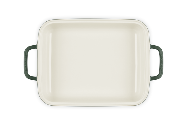 Le Creuset Stoneware Coupe Rectangular Dish with Lid 4L For&ecirc;t image number 4