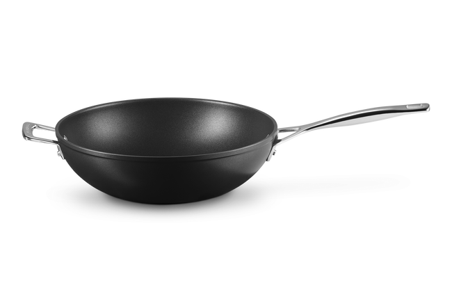 Le Creuset Toughened Non-Stick Stir-Fry Pan with Helper Handle 30cm image number 1