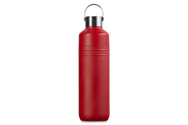 Le Creuset On The Go Insulated Water Bottle 1L CeriseCerise image number 4