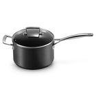 Le Creuset Toughened Non-Stick Saucepan with Glass Lid & Helper Handle image number 2