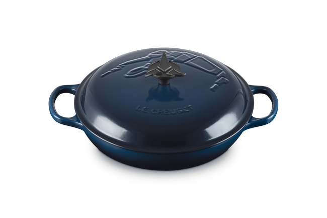Star Trek Collection Klingon Braiser with Klingon Trefoil Knob image number 5