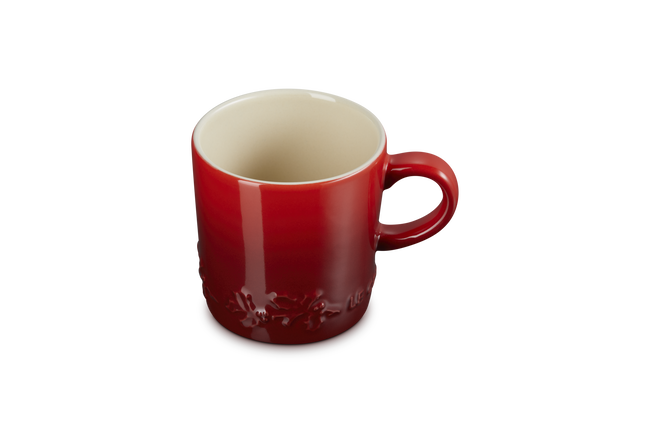 Le Creuset Stoneware Holly London Cappuccino Mug 200ml image number 5