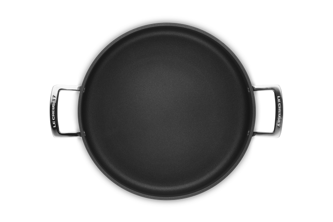 Le Creuset Toughened Non-Stick Sauteuse with Glass Lid image number 5