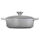 Le Creuset Cast Iron Signature Risotto Pot 24cm Mist GreyMist Grey image number 3