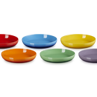 Stoneware Rainbow Set of 6 Coupe Pasta Bowls image number 2