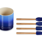Le Creuset Stoneware Signature 5-Piece Utensil Set AzureAzure Blue image number 2
