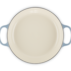 Le Creuset Cast Iron Signature Shallow Casserole 30cm ChambrayChambray image number 4