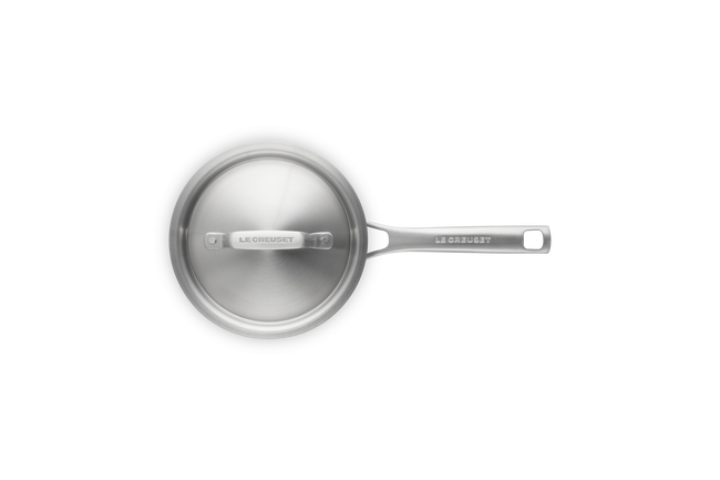 Essential 3-ply Stainless Steel 16cm Saucepan with Lid image number 7