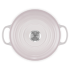 Le Creuset Cast Iron Signature Round Casserole 18cm Shell PinkShell Pink image number 4