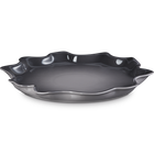 Stoneware Iris Serving PlatterFlint image number 1