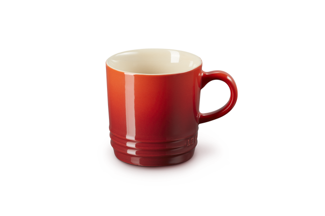 Le Creuset Stoneware London Cappuccino Mug 200ml CeriseCerise image number 1