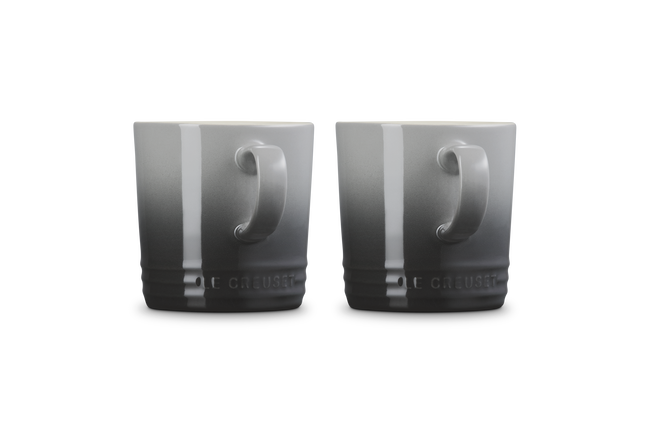 Le Creuset Stoneware Set of 2 London Mug 350ml FlintFlint image number 3