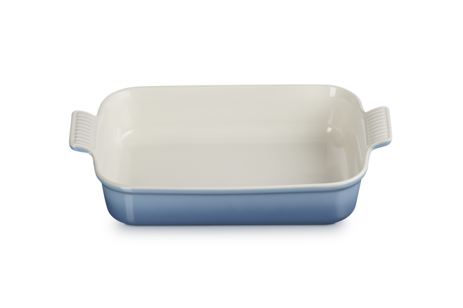 Le Creuset Stoneware Rectangular Dish Heritage 32cm ChambrayChambray image number 2