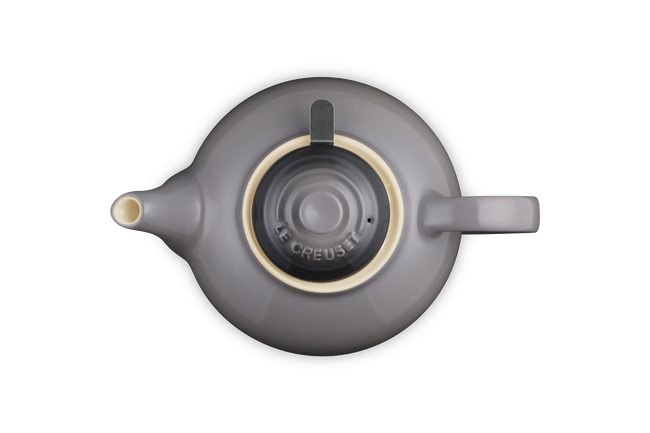 Le Creuset Stoneware Teapot with Stainless Steel Infuser 1.3L FlintFlint image number 5