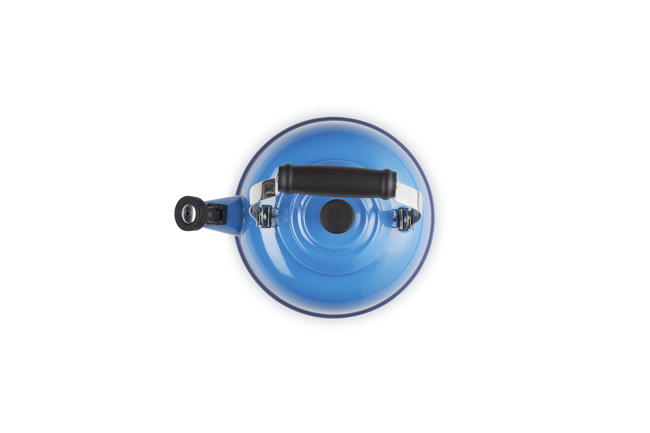 Le Creuset Whistling Teakettle with Phenolic Knob 1.6L Azure BlueAzure Blue image number 4