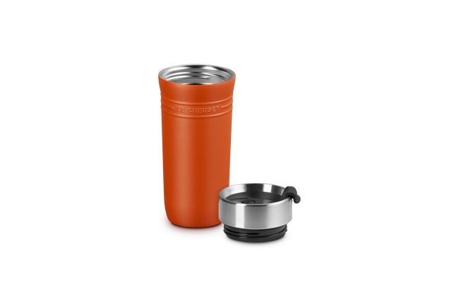 Le Creuset On The Go Travel Mug 350ml FlameFlame image number 1