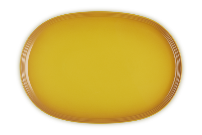 Stoneware Coupe Serving PlatterNectar image number 4